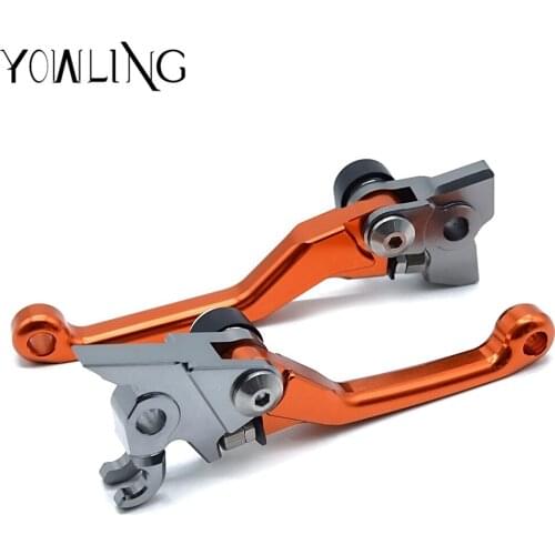 For 250 SX XC-W XC-F XCF-W XC EXC EXC-F 200 EXC SIX DAYS CNC Pivot Racing Dirt Bike Clutch Brake Levers Handbrake
