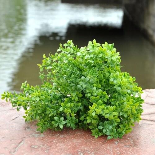 Home garden plant 31cm Plastic pepper leaf artificial flowers bouqet wall hanging plant