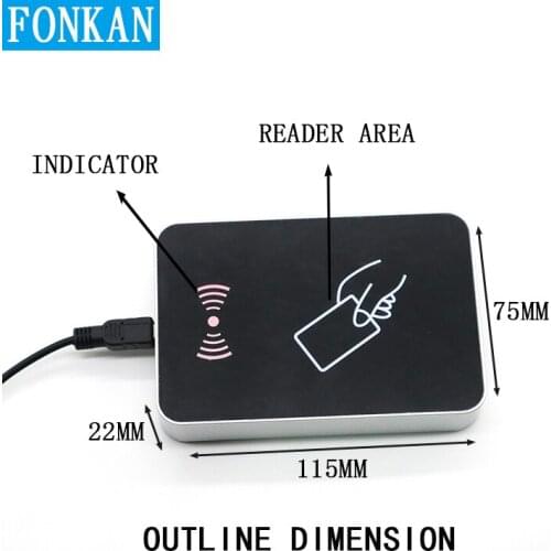 FD-603 860-960Mhz ISO18000-63 EPC C1GEN2 UHF RFID Read Write Kill Lock Label Card Encode With Free Software