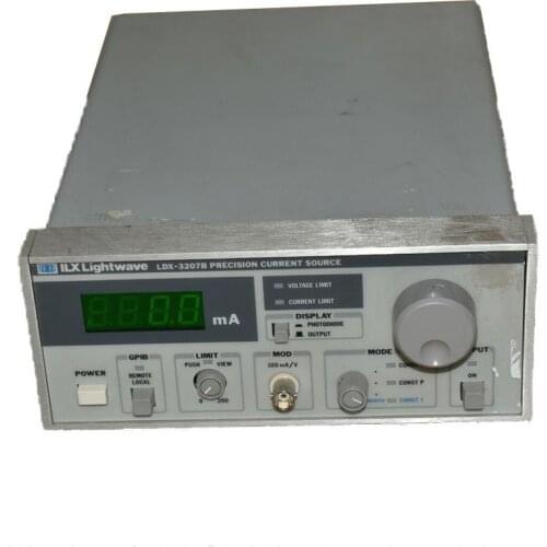 ILX LIGHTWAVE LDX-3207 Precision Current Source Used