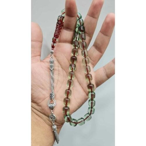 Islamic Tasbih Muslim Rosary Beads 33 Prayer Rosary For Men Bracelet For Men Accessory amber oltu amber stone Handmade Turkey