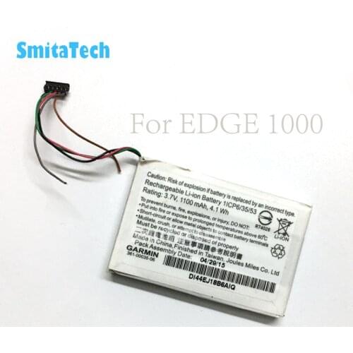 1100mAh Li-ion Battery for Garmin Edge 1000 GPS Entfernungsmesser ersetzt (361-00035-06)