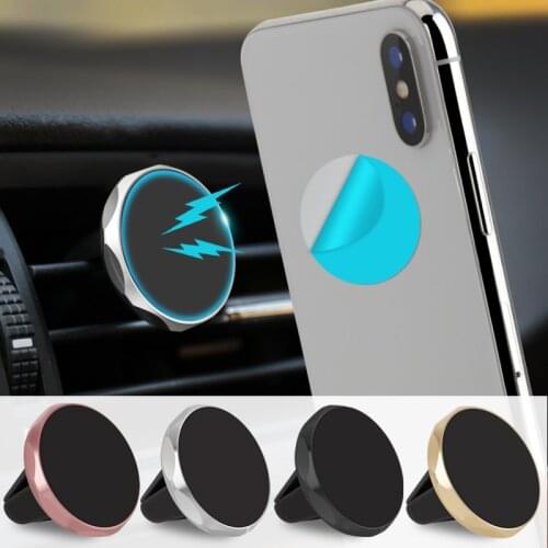 Magnetic Car Phone Holder For iPhone Samsung Magnet Mount 360 Rotation Car Holder for Phone in Car Phone Holder Stand