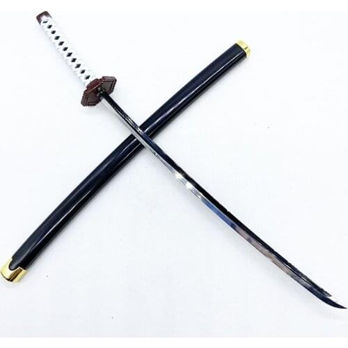 Demon Slayer Water Hashira Tomioka Giyuu Small Sword Nichirin Blade Water Breathing Katana Mini Anime Weapon Replica