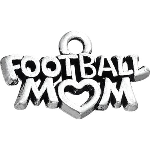 Fashion new FOOTBALL MOM charms