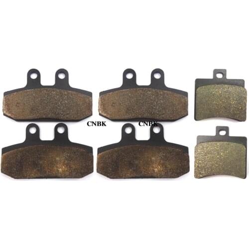 FL+FR+R Brake Pad Set for APRILIA 300 Sport Cube Blackline Sport300 2011