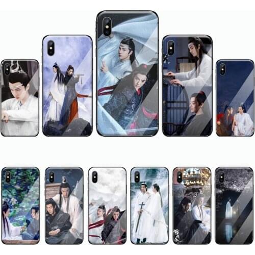 The Untamed Phone Case Tempered glass For iphone 5C 6 6S 7 8 plus X XS XR 11 PRO MAX