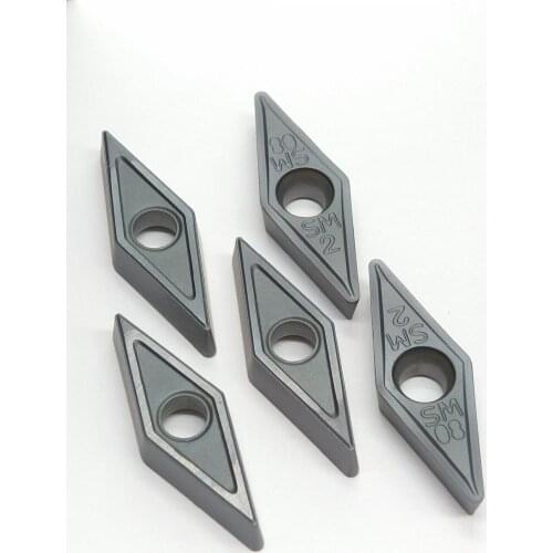 NEW 10pcs VCMT160408-SM IC907 VCMT332-SM IC907 CNC blade Carbide