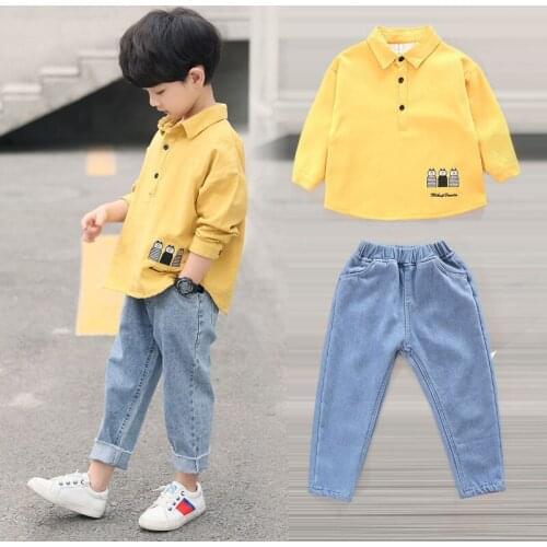 New In Stock Spring Autumn Girls Clothing Suits Blouse +Pants 2pcs/Set Kids Teenager Outwear Sport Beach School High Quality