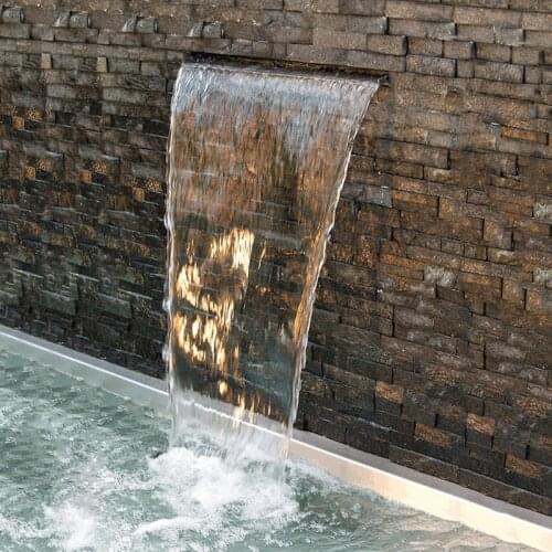 Oase Waterfall Set90 Fall waterfall, decoration, Waterscape, water curtain wall, garden pool, landscape, water background wall