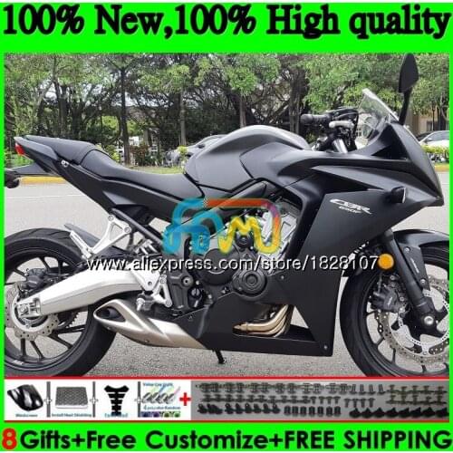 CBR-650F For HONDA CBR 650 F CBR650F 11 12 13 14 15 83BS.16 CBR650 F CBR 650F 2011 2012 2013 Matte black 2014 2015 2016 Fairing