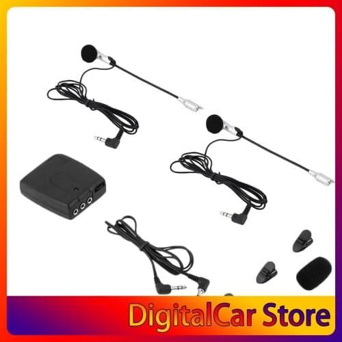 Helmet to Helmet Communicator system 2 way Motorcycle Intercom headset For intercomunicadores de motos MP3 GPS