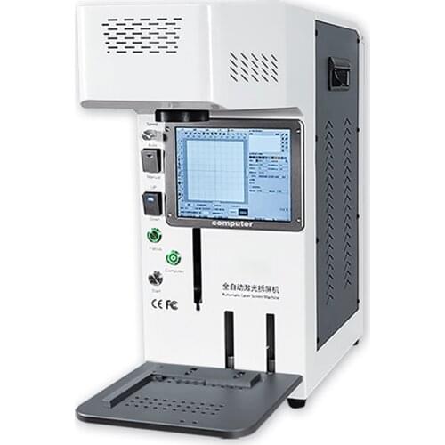TBK 958B Auto Focus Laser Cutting Engraving Marking Printer Machine for Iphone Back Glass Remover LCD Screen Separating Machine