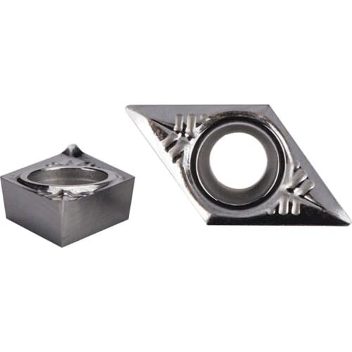 10pcs DCGT11T304 AK Aluminum Turning Inserts Blade Carbide DCGT 11T308 cnc Lathe Cutter Aluminum Copper Tool