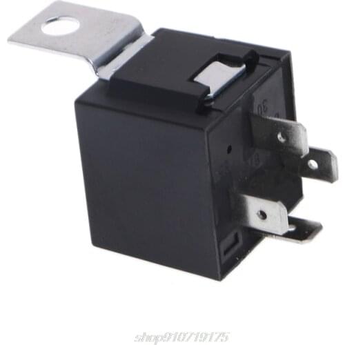 Waterproof Car Relay DC 12V 40A 4Pin Automotive Fuse Relay Normally Open O28 20 Dropshipping