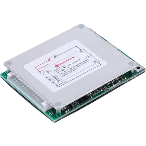 16S 60V 20A 18650 Lithium Lipolymer Battery Protection Board BMS PCB with Heatsink for E-Bike EScooter