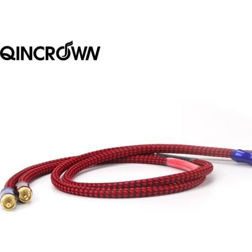 2RCA to 2 RCA Male to Male Audio Cable HIFI Gold-Plated RCA Audio Cable for Home Theater DVD TV Amplifier CD Soundbox