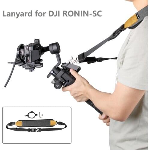 For DJI RONIN-SC Accessories Hang Rope Buckle Lanyard Strap Belt Sling for DJI RONIN-SC Gimbal Camera Stabilizer Protection
