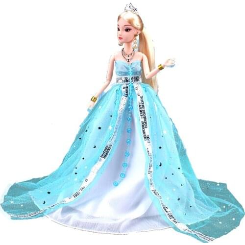 Fantasy Princess Dress Outfits for BJD Doll Clothes Accessories Play House Dressing Up