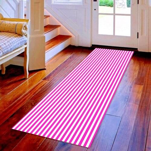 Pink White Patterned Carpet, Runner Rug,Hallway Runner Rug,Runner,Floor Rug,Corridor Rug,Decorative Rug
