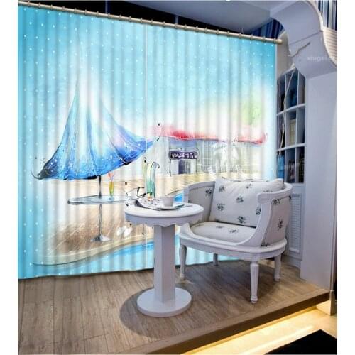 Custom any size 3D Curtain Beautiful Fairy tale world comic cartoon 3d Curtains Blackout for Living Room Kids Bedroom Fabric