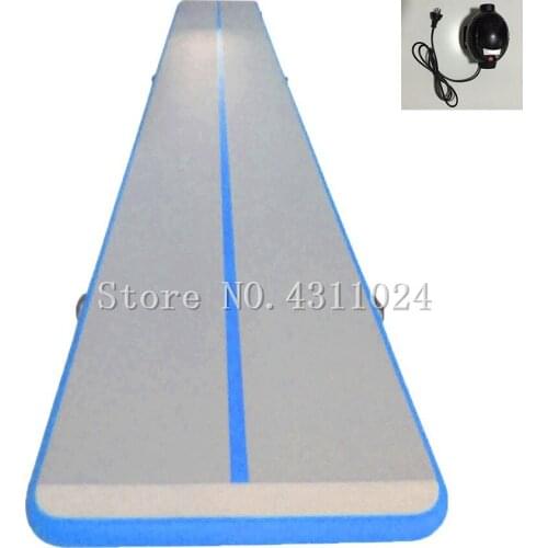 Inflatable Gymnastics Air Track Tumbling Mats 5*1*0.1M For Kit Inflatable GYM Air Mat Gymnastics Equipment With a Pump