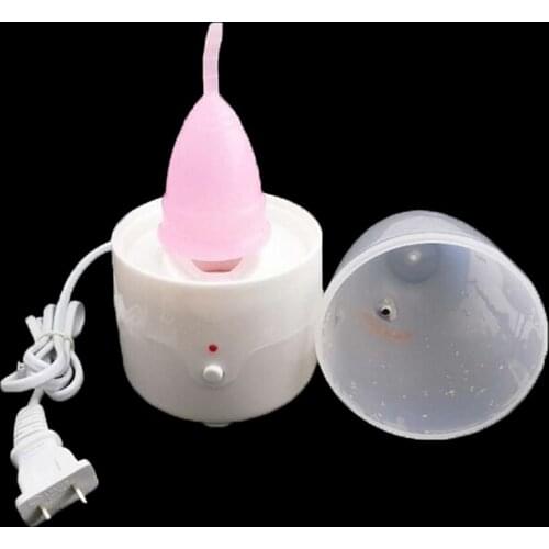 Portable Menstrual Cup Sterilizer, Ultraviolet Disinfection UV Light Physical Antibacterial Cleaner For Beauty Use