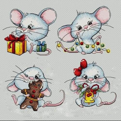 Animals Mouse Transparent Silicone Rubber Stamp And Die Sheet Cling Scrapbooking DIY Cute Pattern Photo Album