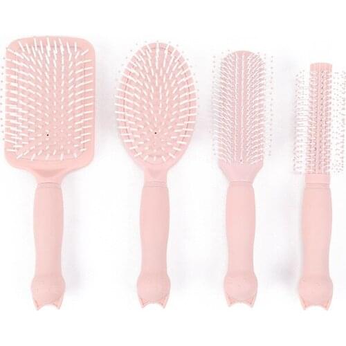 Comb Female Airbag Comb for Women Only Long Hair Cute Scalp Massage Meridian Air Cushion Girl Heart Curly Hair Anti-Static