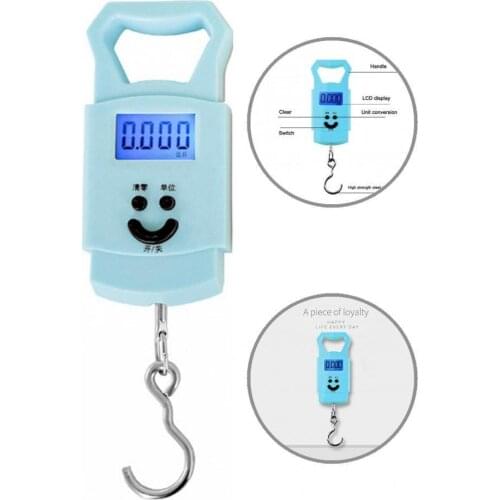 Stable Metal Digital Mini Handheld Fishing Electric Scale for Home Use