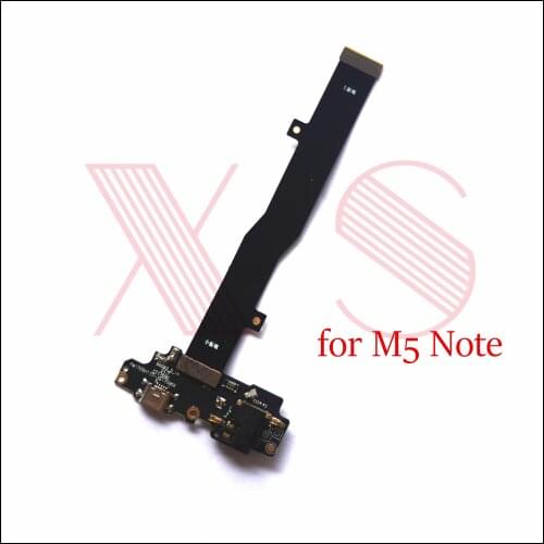 Power on/off volume switch side main mother board USB charging charger board connector flex cable For MEIZU M5 Note meilan Note5