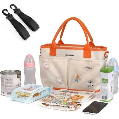 Large Capacity Diaper Bag For Baby Stuff Mummy Maternity Bags Baby Nappy Changing Tote Nursing Bag Womens Fashion Shoulder Bags