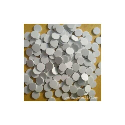 Factory customize 20mm round single face EVA foam sponge cushion, handicraft skid proof, scratch proof self adhesive gasket