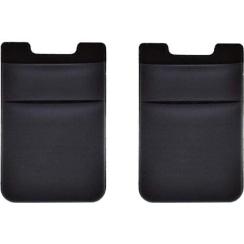 1Pc Lycra Cell Phone Card Holder Sticker Firmly Adhesive Stick Back Cover Credit Card Holder Pouch Pocket Wallet Hot