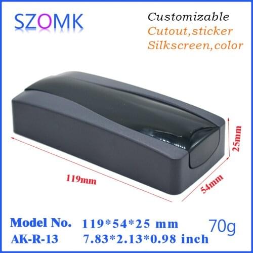1 pcs) szomk plastic project box, electronics control box new plastic enclosure RFID sensor box shell case 119*54*25mm