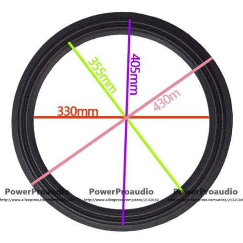 18 inch Repair woofer Cloth Surrounds For Speaker 450mm 430mm 355mm 330mm