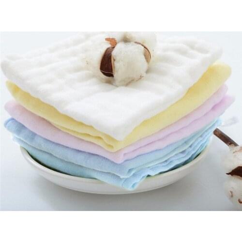 5pc/Lot Cute Face Towel Microfiber Absorbent Drying Bath Beach Washcloth Swimwear Baby Cotton Kids