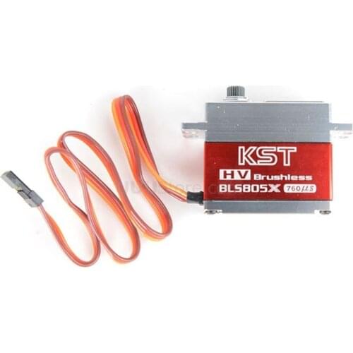 KST BLS805X HV Brushless servo High Voltage Metal Gear Servo for 550-700 RC heli Multicopter Drones