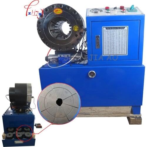 BNT68 Hydraulic Hose Crimping Machine 1/4" to 2" 4SH/SP Silicone Hose Water Hose Pipe Machine 5L Plunger Pump 220V/380V 3kw