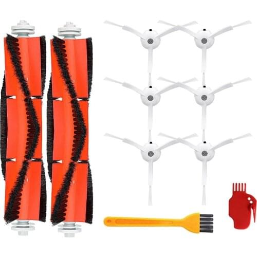 Accessories Kits for Xiaomi Roborock S50 S51 E25 S5 E20 C10 Roborock Robot Vacuum Parts Side Brush Roll Brush