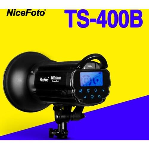 NiceFoto TS-400B 400W Studio Flash 2.4GHz built-in receiver TS400B Professional Studio photography studio light lamp