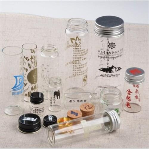 Supply Company Name Website characte LOGO Print Customize Bottle Size Design Creativity Printed Silk Screen Customized DIY Jars