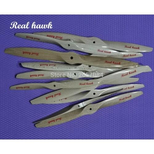 CCW or CW Wooden /beech 20x6/20x8/20x10/20x12/20x14 Propeller High Efficiency For Airplane nitro engine free shipping