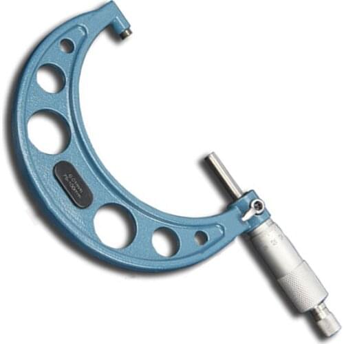 Outside Diameter Micrometer Set Screw Micrometer Measuring Tool Reference Rod 0-75mm 0-100mm 3-piece Set 4-piece Set LK