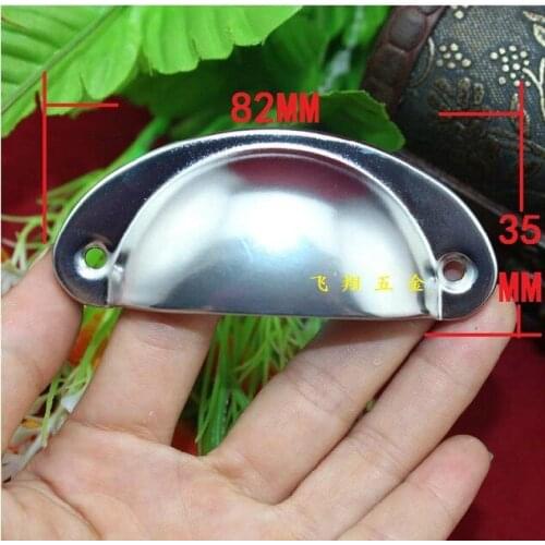 30pcs steel vintage chrome Plated kitchen cabinet handles furniture hardware dresser cupboard door handles home decoration KF415