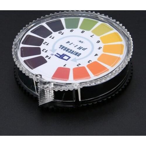 5m pH Alkaline Acid Indicator Test Paper 1-14 PH Range Universal For Home Garden Soil Aquarium Plant Testing Tools