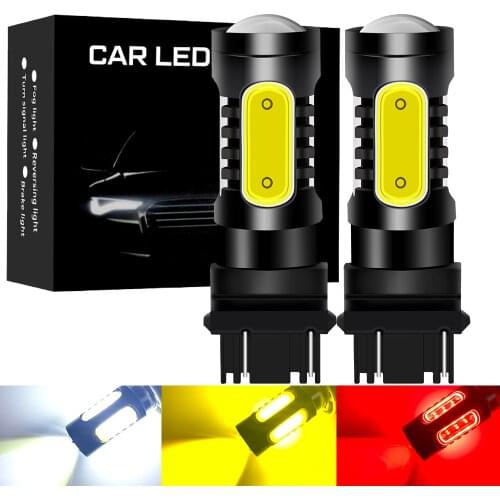2pcs T20 LED W21/5W 7443 W21W 7440 PY21W P21W led BAY15D BA15S BAU15S Car LED Bulb P21/5W Turn Signal Light 1156 3157 P27W Lamp