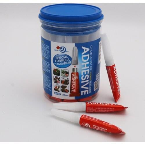 25pcs Moss water grass glue driftwood coral instant glue Aquarium fish tank landscaping glue aquatic plant decoration glue