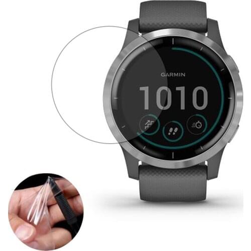 5x Soft Clear Protective Film Guard For Garmin Vivoactive 4/4S GarminActive S Watch Vivoactive4 Screen Protector Cover (No Glass