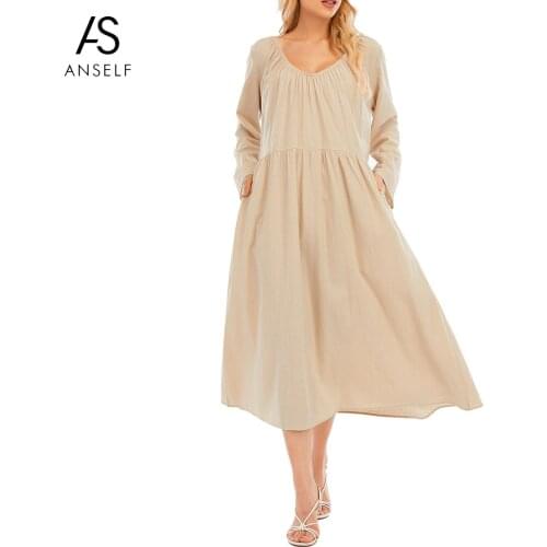 Простые летние платья ANSELF China At AliExpress